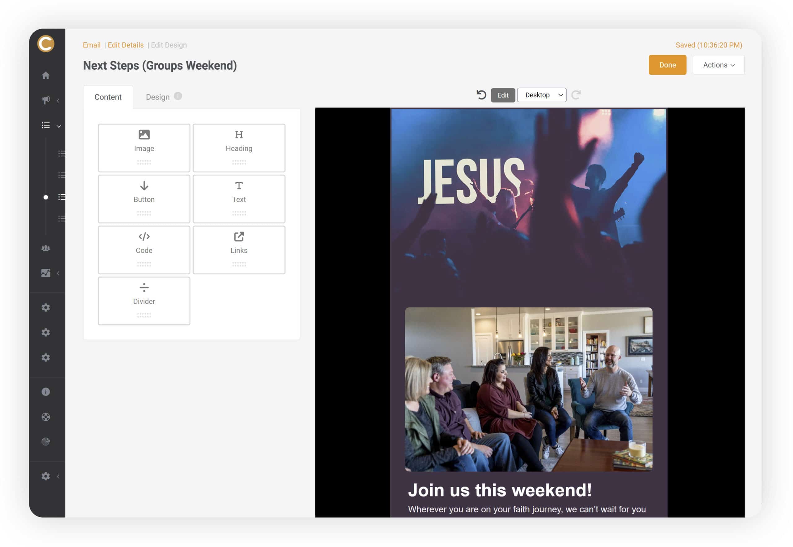 Waypoint email platform
